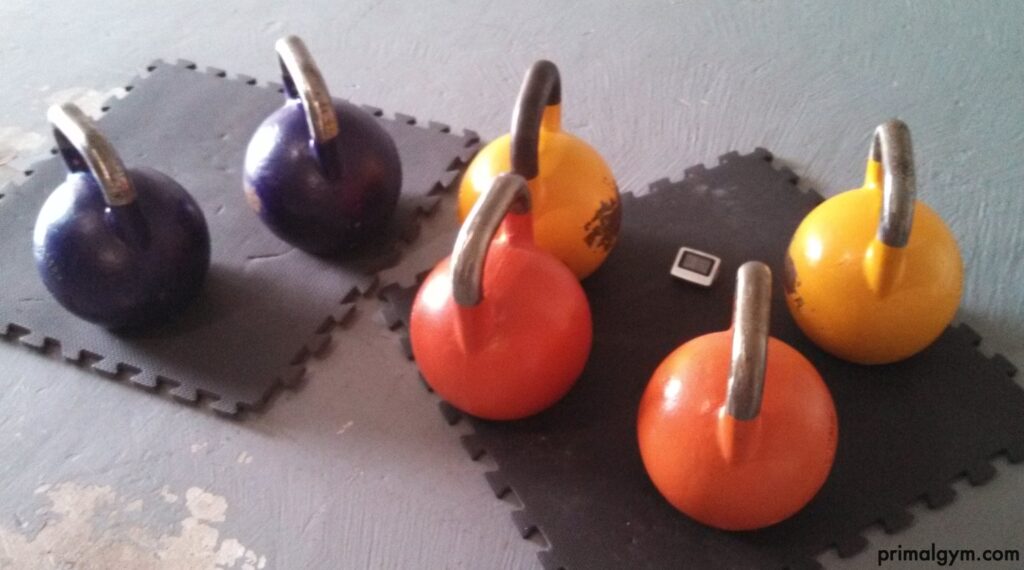 kettlebells